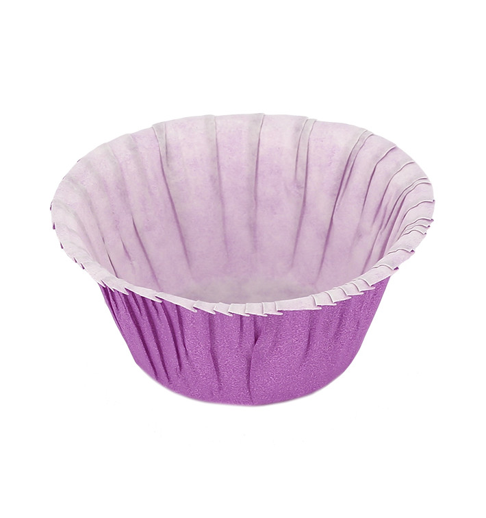 Cupcake Liner Violet 4,9x3,8x7,5cm (500 Units) Cupcake Liner Violet 4,9x3,8x7,5cm (500 Units)