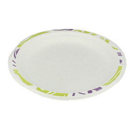 Paper Plate Wood Pulp Chinet Flavour 22 cm (125 Units)  