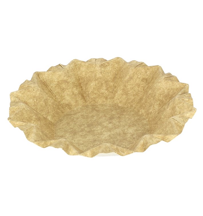 Kraft Paper Deep Plate “Flower” Ø16cm 245g/m² (50 Units) Kraft Paper Deep Plate “Flower” Ø16cm 245g/m² (50 Units)