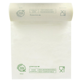 Roll of Plastic Bags Home Compost “Classic” 25x37cm (3.000 Units)