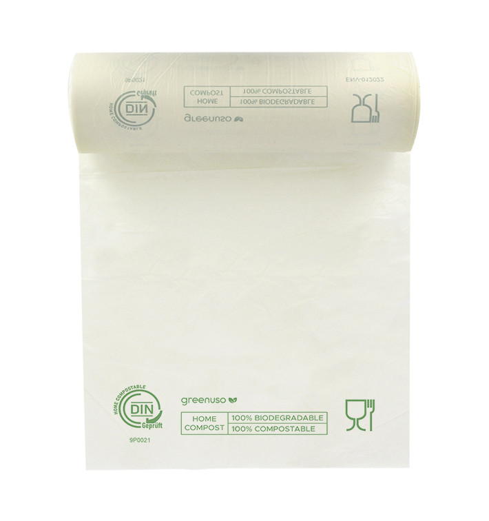 Roll of Plastic Bags Home Compost “Classic” 25x37cm (3.000 Units) Roll of Plastic Bags Home Compost “Classic” 25x37cm (3.000 Units)