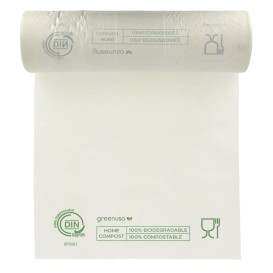 Roll of Plastic Bags Home Compost “Classic” 30x40cm (3.000 Units)