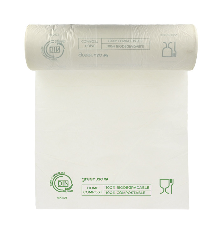 Roll of Plastic Bags Home Compost “Classic” 30x40cm (3.000 Units) Roll of Plastic Bags Home Compost “Classic” 30x40cm (3.000 Units)