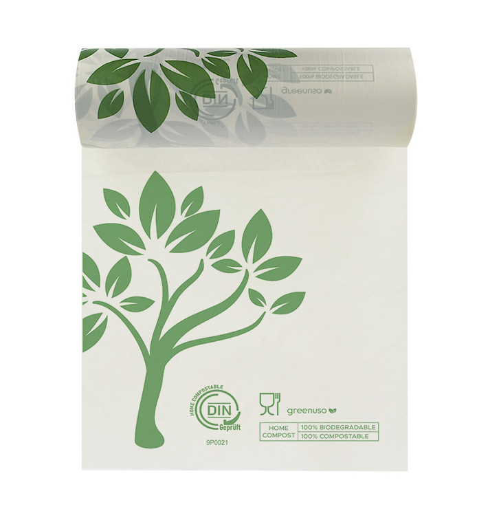 Roll of Plastic Bags Home Compost “Be Eco!” 25x37cm (3.000 Units) Roll of Plastic Bags Home Compost “Be Eco!” 25x37cm (3.000 Units)