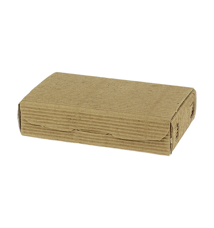 Paper Bakery Box Kraft 11x6,5x2,5cm 100g (600 Units) Paper Bakery Box Kraft 11x6,5x2,5cm 100g (600 Units)