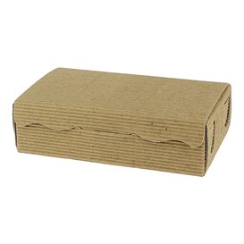Paper Bakery Box Kraft 14x8x3,5cm 250g (100 Units) 