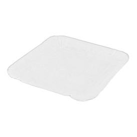 Paper Tray Square shape White 13x13cm (1200 Units) 