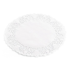 Paper Lace Doilie "Litos" White Ø24cm (250 Units) 