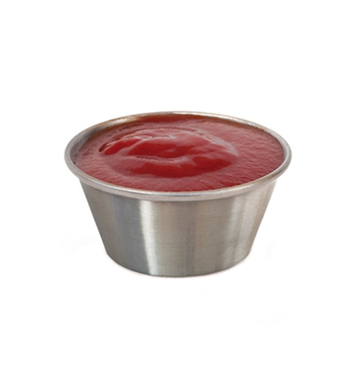 Sauce Cup Stainless 45ml (12 Units) Sauce Cup Stainless 45ml (12 Units)