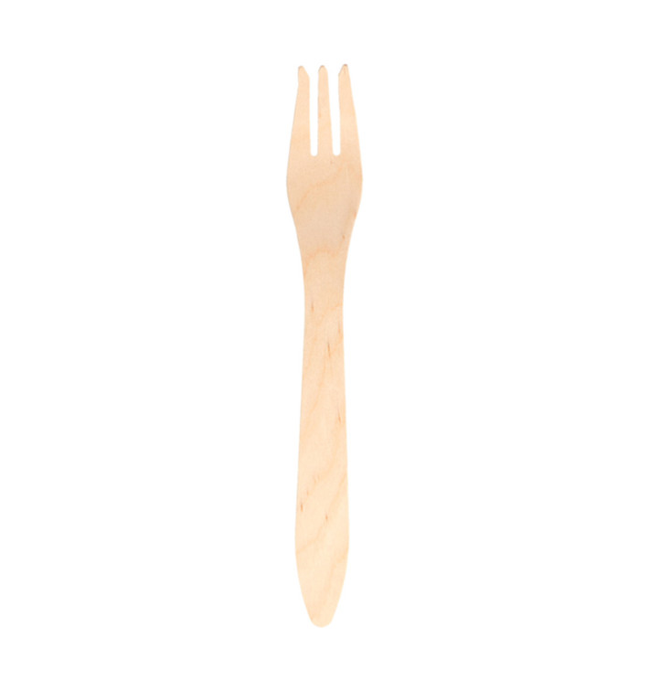 Wooden Fork Natural 18,3cm (1000 Units) Wooden Fork Natural 18,3cm (1000 Units)