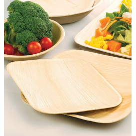 Palm Leaf Tray Oval Shape 26x16x2,5cm (25 Units) 