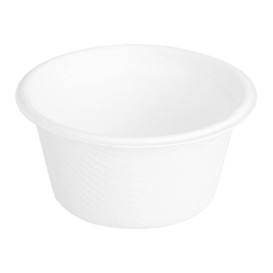 Sugarcane Container White 55ml (1000 Units)