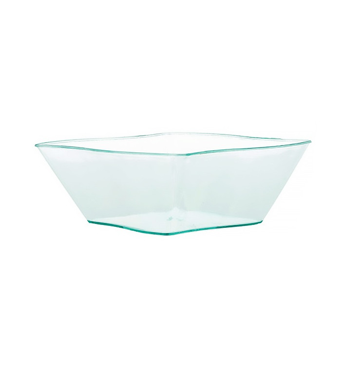 Tasting Plastic Bowl PS "Ondas" Water Green 9x9x3,5cm (600 Units) Tasting Plastic Bowl PS "Ondas" Water Green 9x9x3,5cm (600 Units)