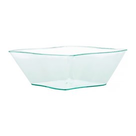 Tasting Plastic Bowl PS "Ondas" Water Green 9x9x3,5cm (50 Units)