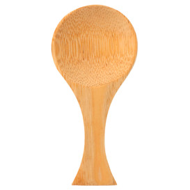 Bamboo Tasting Spoon Tenis 9cm (50 Units) 