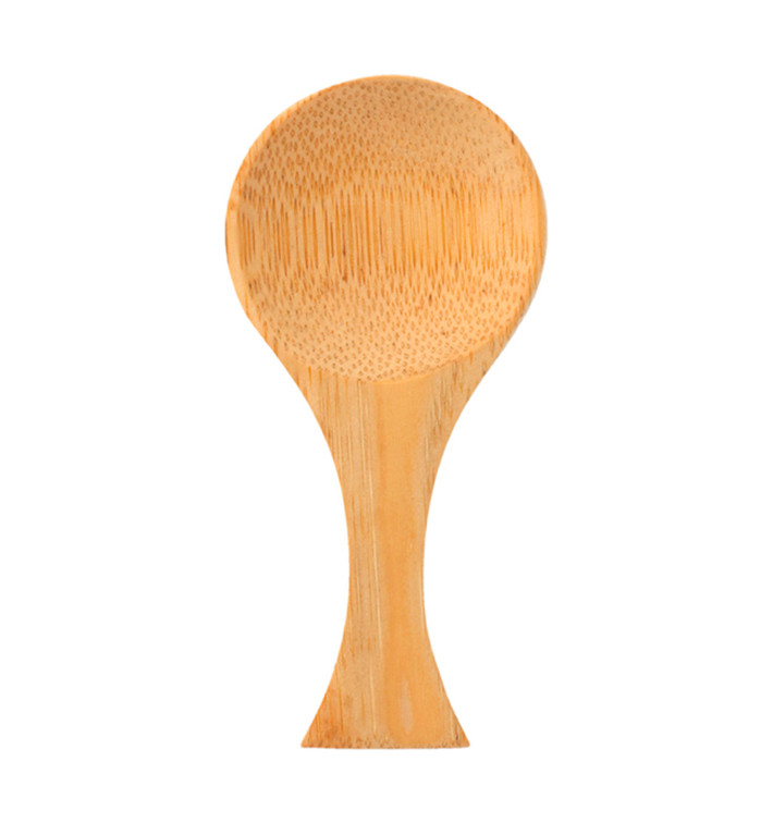 Bamboo Tasting Spoon Tenis 9cm (1000 Units) Bamboo Tasting Spoon Tenis 9cm (1000 Units)