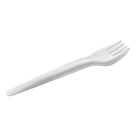 Paper Fork White 17cm (50 Units)