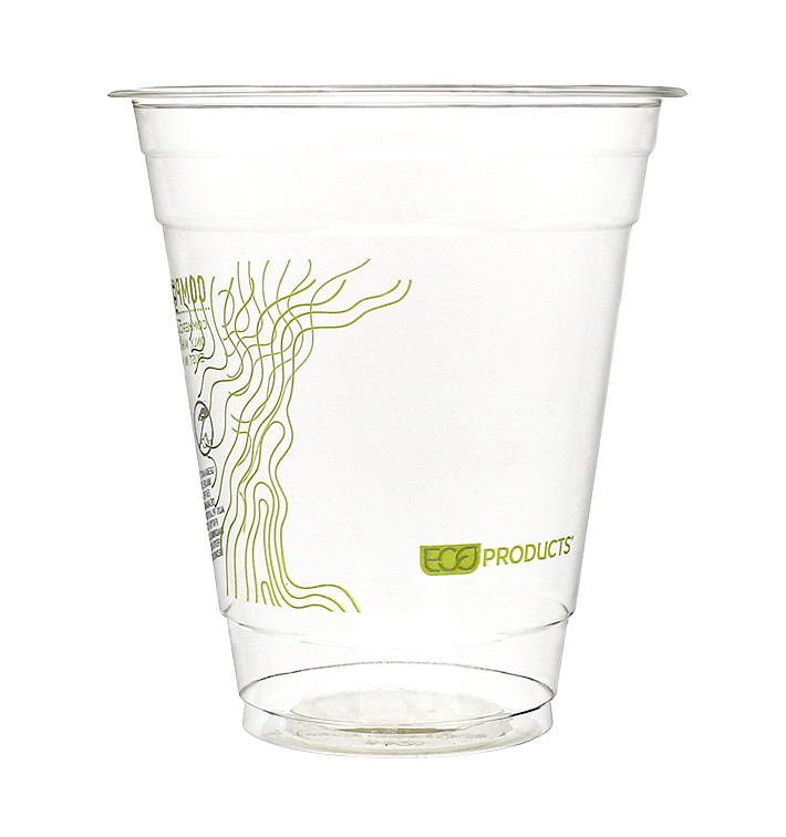 Cornstarch Cup PLA "Green Stripe" 355ml (1.000 Units) Cornstarch Cup PLA "Green Stripe" 355ml (1.000 Units)