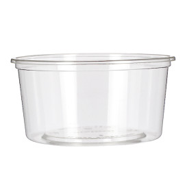 Tub Deli Container PLA Clear Compostable 360ml (50 Units) 