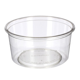 Tub Deli Container PLA Clear Compostable 360ml (50 Units) 