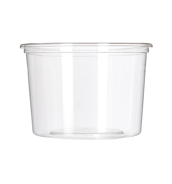 Tub Deli Container PLA Clear Compostable 480ml (50 Units) Tub Deli Container PLA Clear Compostable 480ml (50 Units)