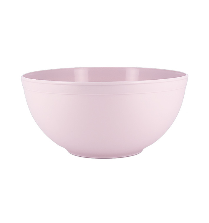 Bowl Reusable Durable PP Mineral Pink 2l Ø20cm (36 Units) Bowl Reusable Durable PP Mineral Pink 2l Ø20cm (36 Units)