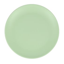 Reusable Plate Durable PP Mineral Green Ø23,5cm (6 Units)