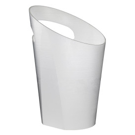 Reusable Ice Bucket PP White for 1 Bottle (1 Unit)