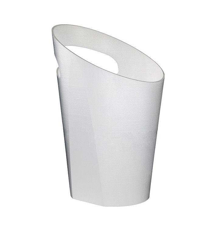 Reusable Ice Bucket PP White for 1 Bottle (1 Unit) Reusable Ice Bucket PP White for 1 Bottle (1 Unit)