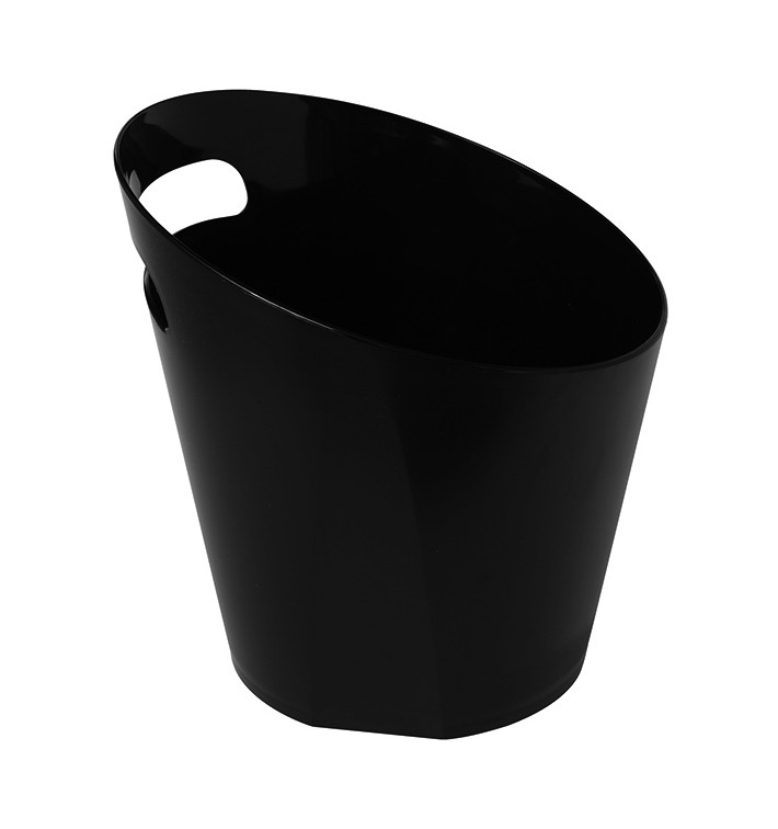 Reusable Ice Bucket PP Black for 7-8 Bottles (1 Unit)