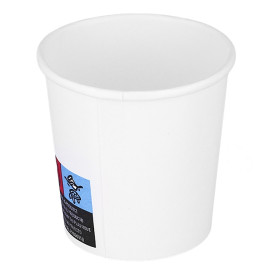 Paper Cup White ECO 4Oz/120ml Ø6,2cm (100 Units)