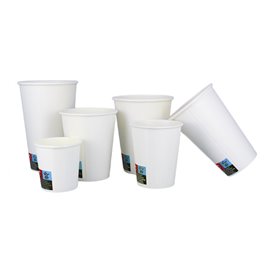 Paper Cup White ECO 16Oz/480ml Ø9cm (50 Units)