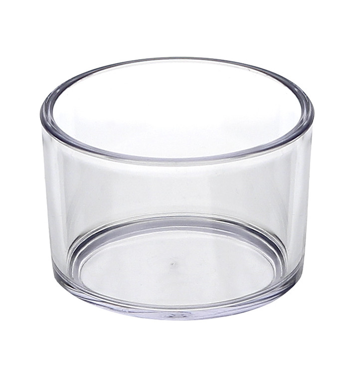SAN "Zero" Durable Tasting Bowl Transparent 65ml (72 Units) SAN "Zero" Durable Tasting Bowl Transparent 65ml (72 Units)