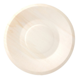 Wooden Plate Round Shape 19cm (250 Units)