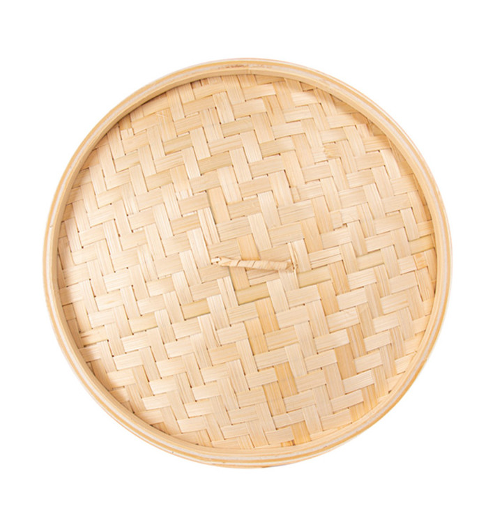 Bamboo Lid for Steamer "Maxi" Ø30cm (4 Units) 