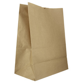 Paper Bag without Handle Kraft 50g/m² 22+12x30cm (1 Unit)