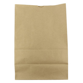 Paper Bag without Handle Kraft 50g/m² 22+12x30cm (1 Unit)