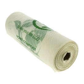 Roll of plastic bags Bio Home Compost 30x40cm (500 Units)