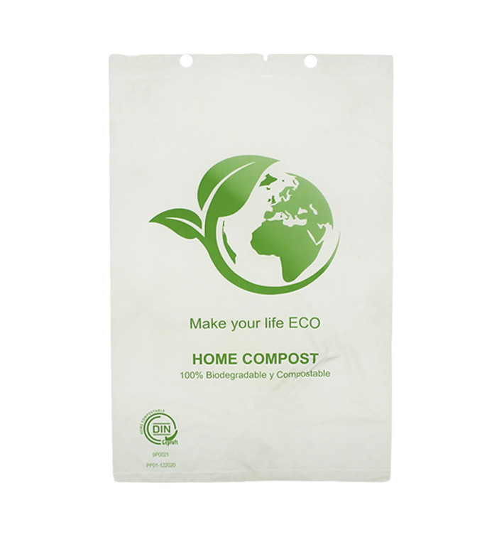 Plastic Bag Block Bio Home Compost 23x33,5cm (100 Units) Plastic Bag Block Bio Home Compost 23x33,5cm (100 Units)
