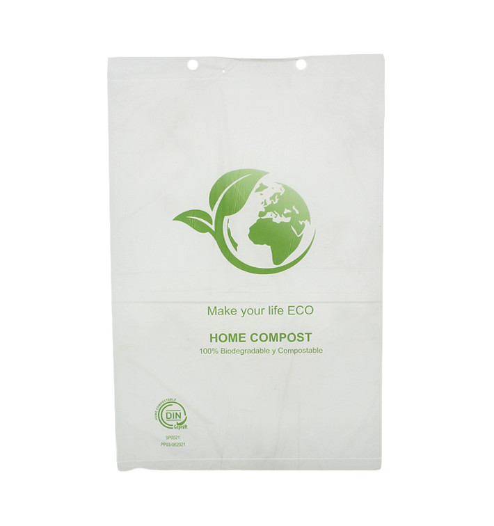 Plastic Bag Block Bio Home Compost 25x37cm (100 Units) Plastic Bag Block Bio Home Compost 25x37cm (100 Units)