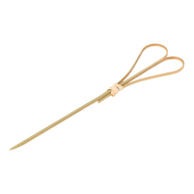 Bamboo Food Pick Heart Design 12cm (100 Units)  