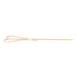 Bamboo Food Pick Heart Design 12cm (100 Units)  