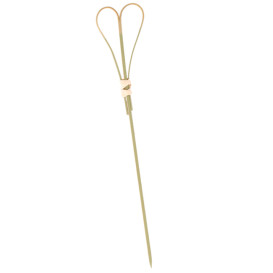 Bamboo Food Pick Heart Design 15cm (10000 Units)