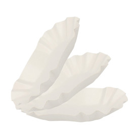 Paper Food Boat Tray Oval shape 16,5x10x3,5cm (2000 Units)