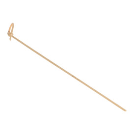 Bamboo Food Pick Bow Design 210cm (100 Units)  