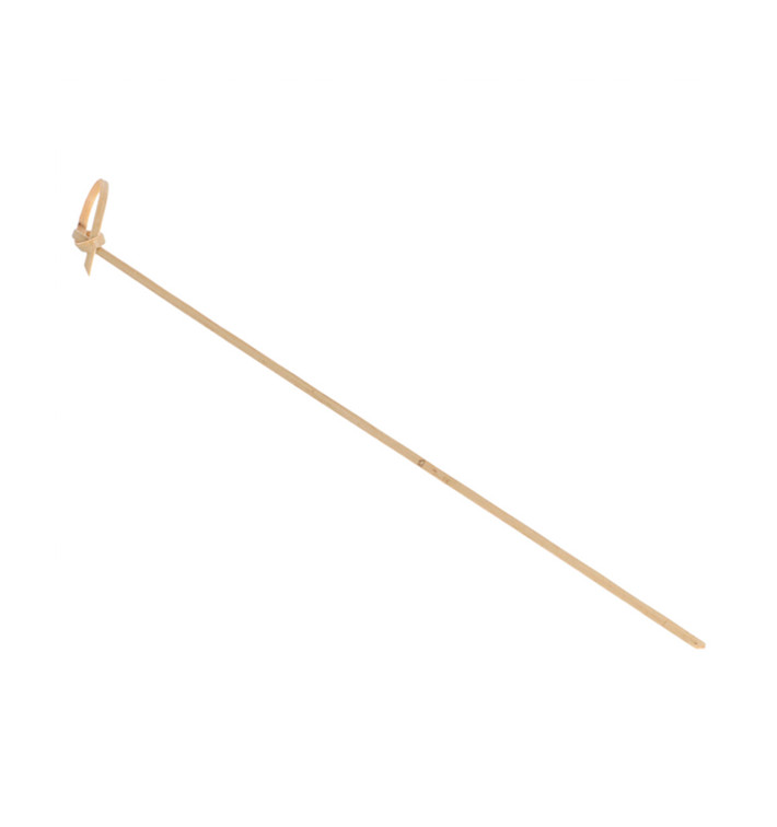 Bamboo Food Pick Bow Design 210cm (10000 Units) Bamboo Food Pick Bow Design 210cm (10000 Units)