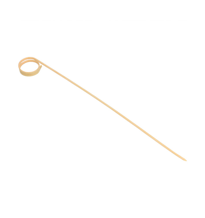 Bamboo Food Pick "Espiral" Design 20cm (5000 Units) Bamboo Food Pick "Espiral" Design 20cm (5000 Units)