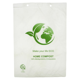 Plastic Bag Block Bio Home Compost 30x40cm (2.000 Units)