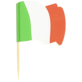 Italy Flag Food Pick 6,5cm (14400 Units)