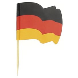 Germany Flag Food Pick 6,5cm (14400 Units)